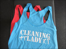 Cleaning Lady Women's Racerback Tank Top