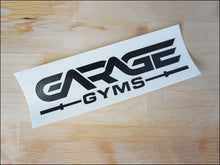 Garage Gyms 8" Transfer Sticker