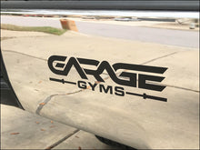 Garage Gyms 8" Transfer Sticker